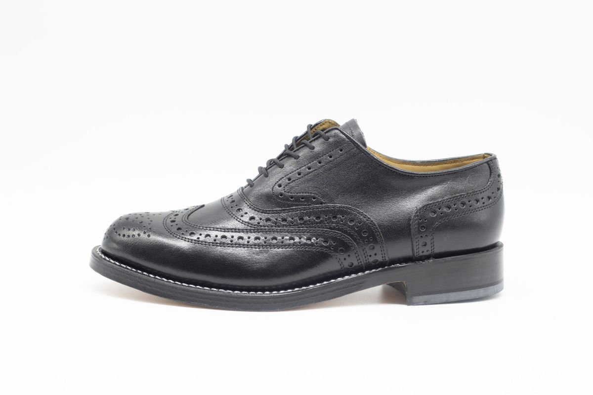 Crockett and Jones Cobbler Black Shiny Black Mens Shop Today. Get