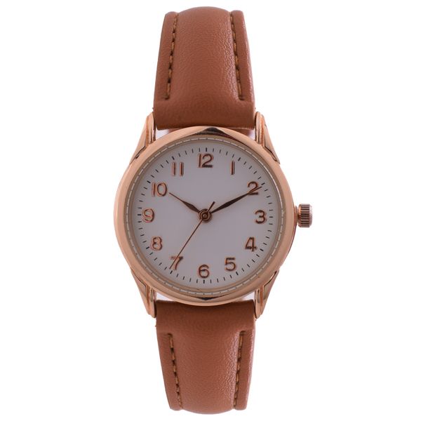 Digitime Classic Leatherette Watch - Ladies