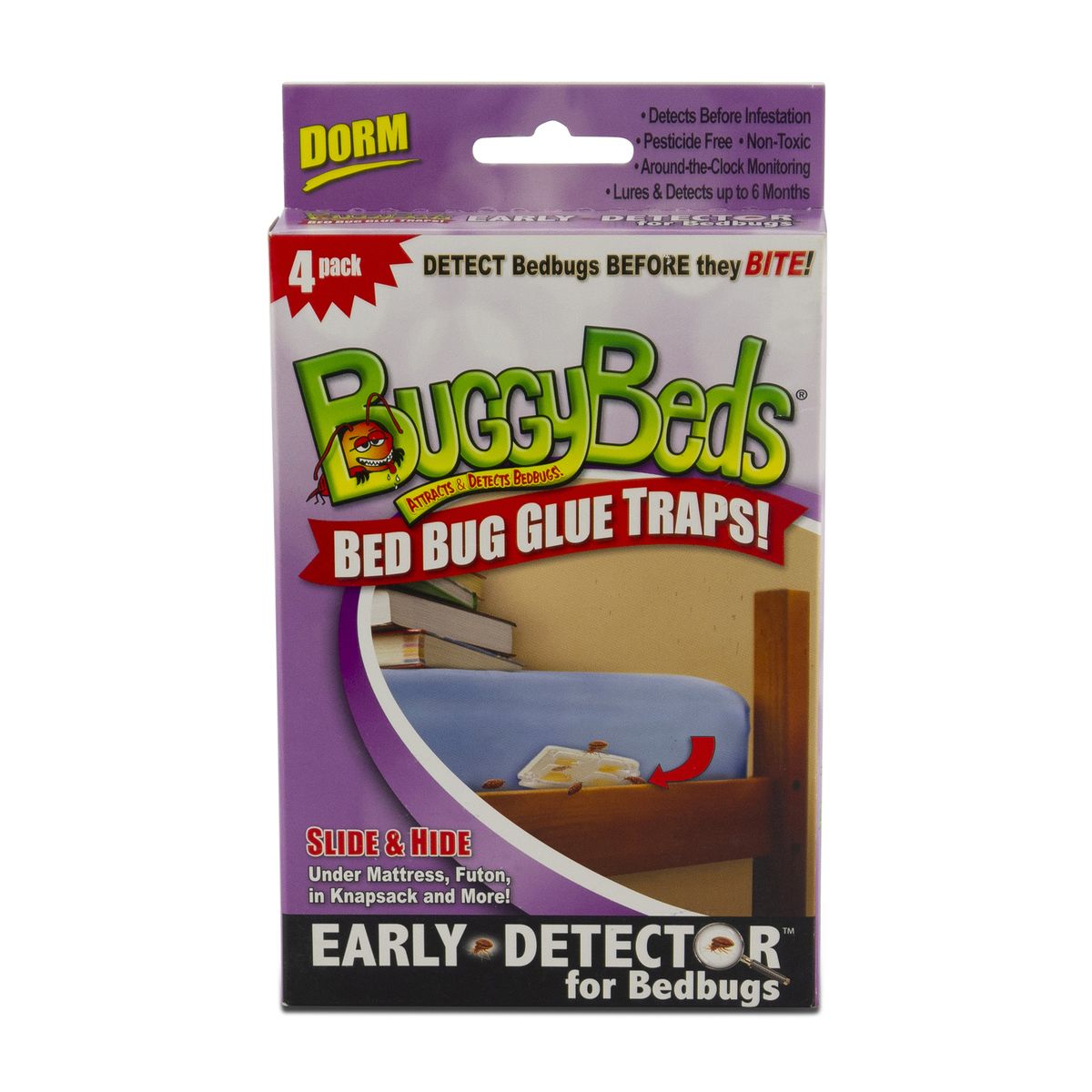 Buggy Beds Bed Bug Glue Traps Dorm 4 Pack Buy Online in South