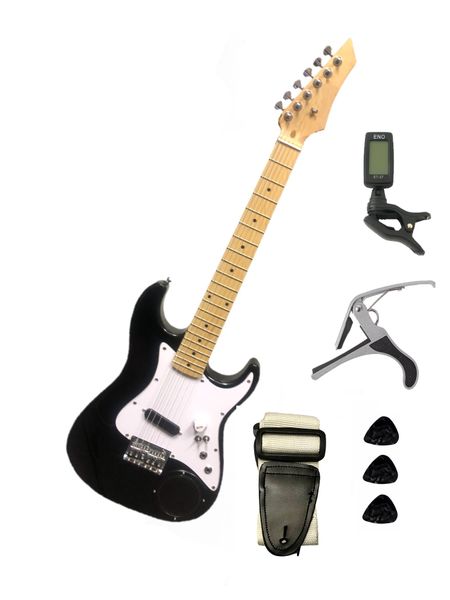 Kids Electric Guitar With Built in Amp and Kit