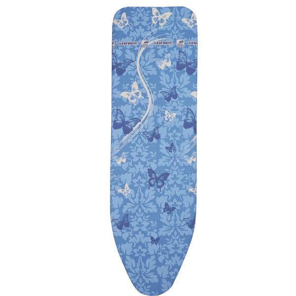 Leifheit Ironing Board Cover Thermo Reflect Butterflies Blue Medium