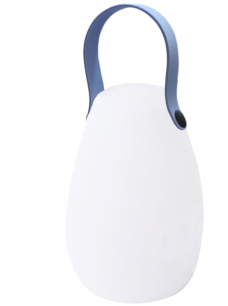 Portable LED Table Lamp Battery Powered, Dual Brightness, Warm White Light