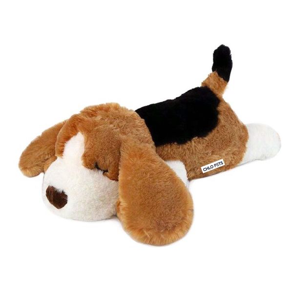 Chlo Pets Plush Mommy Dog With A Heartbeat, Anxiety Relief Dog Toys