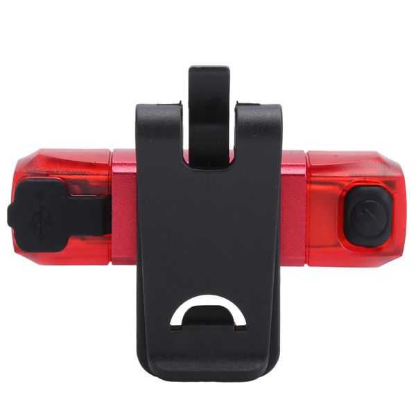 USB Rechargeable Waterproof Bike Rear Taillight for Night Riding