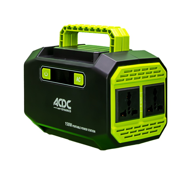 150W Portable Power Back up with 162WH lithium ion battery