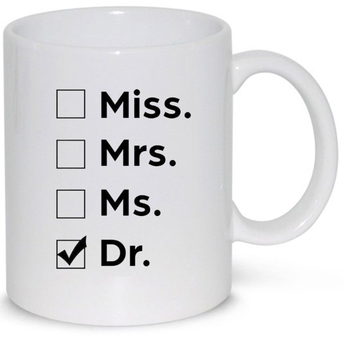 Dr. Birthday Christmas Graduation Doctorate Gift Mug | Shop Today. Get ...