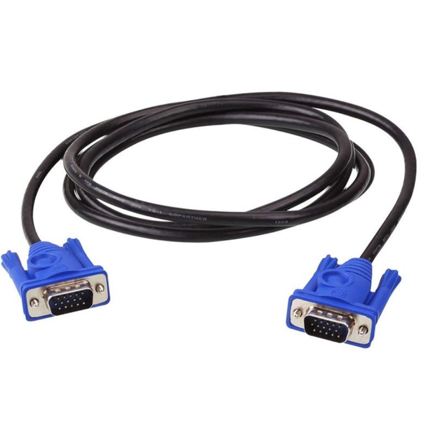 VGA Cable 1.5m - Male to Male VGA Adapter VGA Cable for PC, TV, Laptop 1.5m
