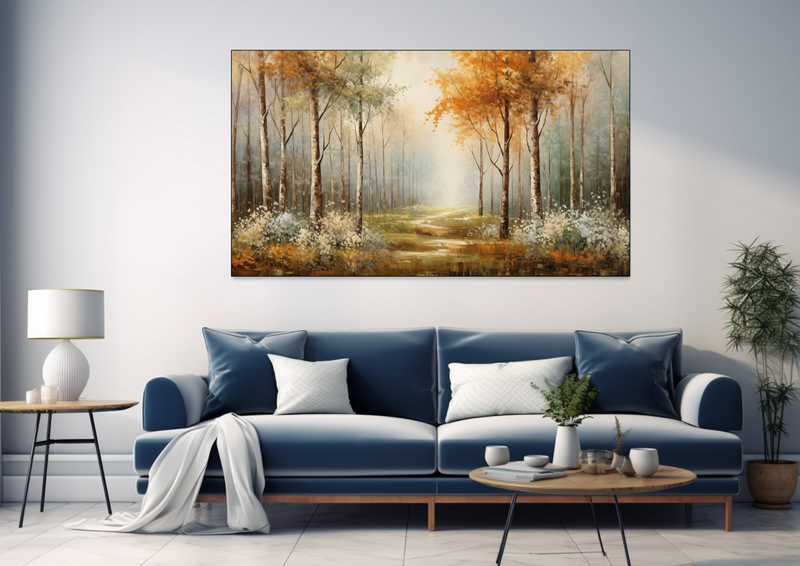 Canvas Wall Art - Natures Harmony Abstract - BK0287