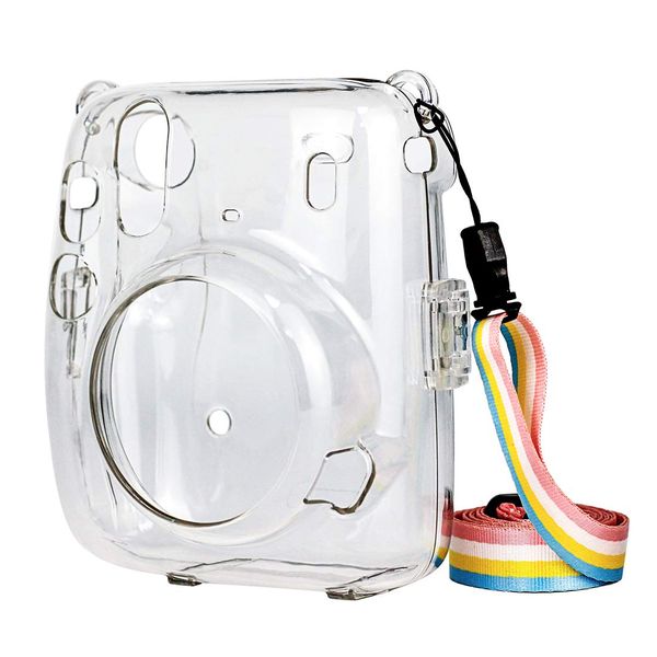 Compatible with Fujifilm Instax Mini11 Protective Clear Case Crystal Camera