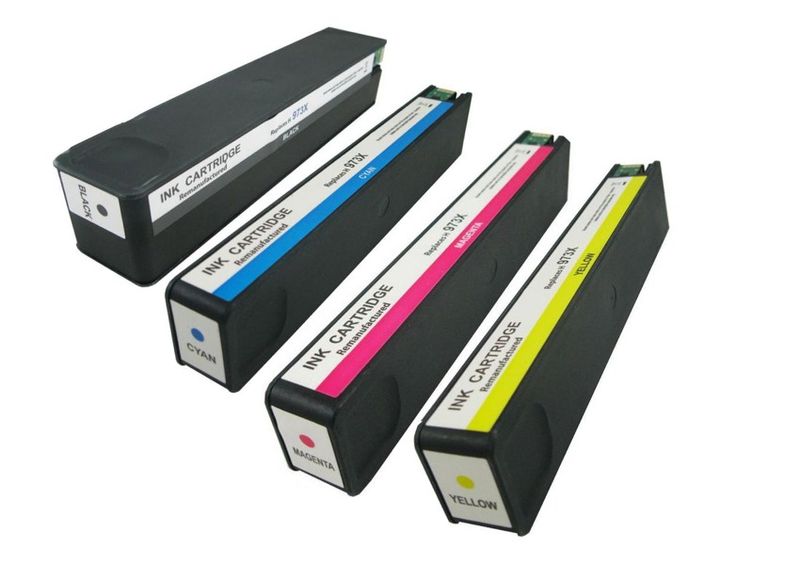 HP 973X High Yield PageWide Ink Cartridge Multipack - Remanufactured