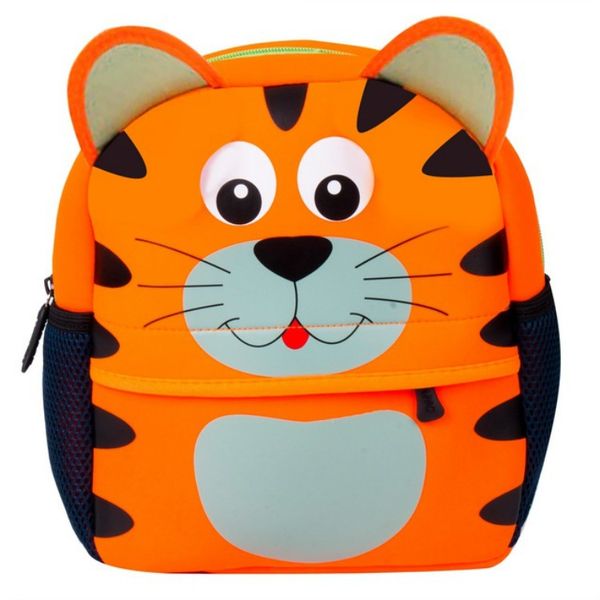 Small Kids Tiger Backpack (Orange)