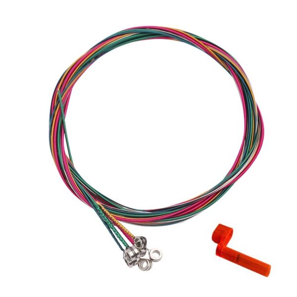 Colourful Guitar Steel Strings and Winder