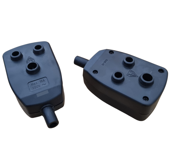 2pcs pack - Dual Janus Coupler BLACK - SiRCONY