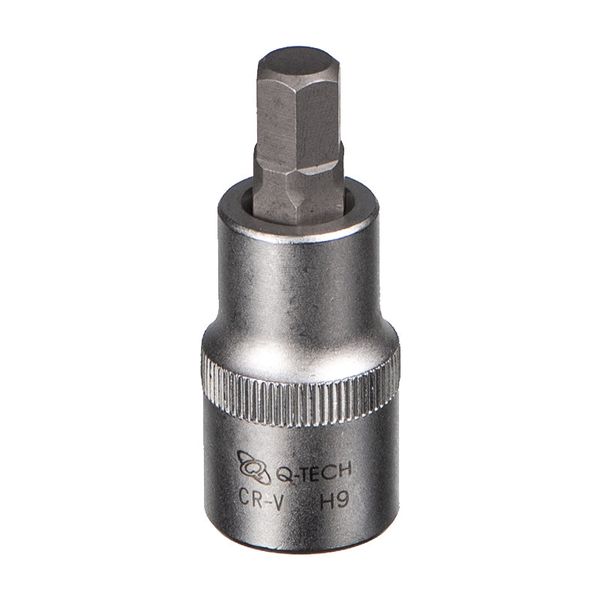 Q-Tech Hex Bit Socket 9mm