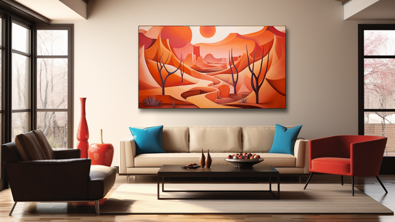 Canvas Wall Art - Desert Dream Abstract - HD0250