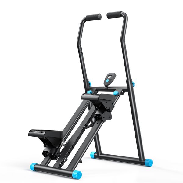 MERACH Upgraded Stair Stepper Exercise Machine Foldable Vertical Climber