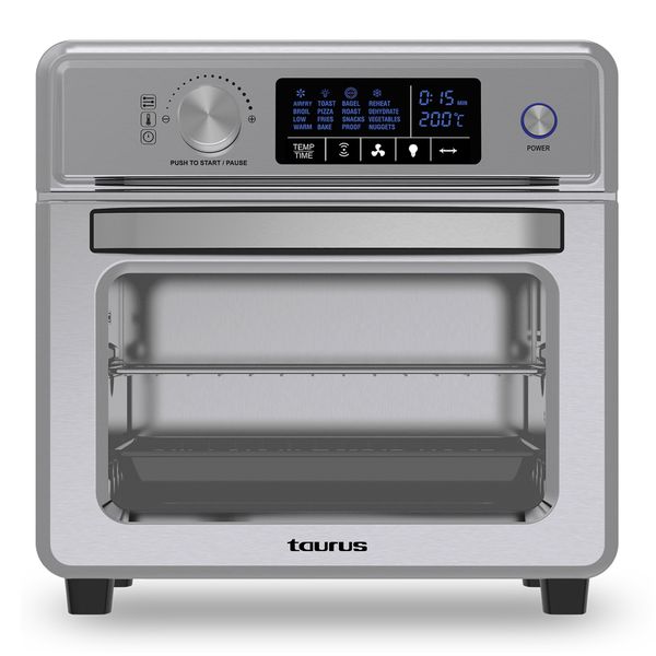Taurus Air Fryer Digital Stainless Steel Silver 23L with WIFI connectivity
