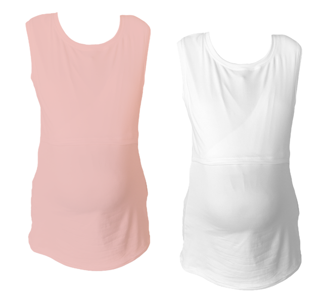 2 Pack-White &amp; Pink image