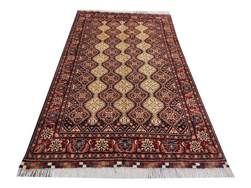 Fine Afghan Hand-knotted Woolen Beljic Carpet 301 x 200 cm
