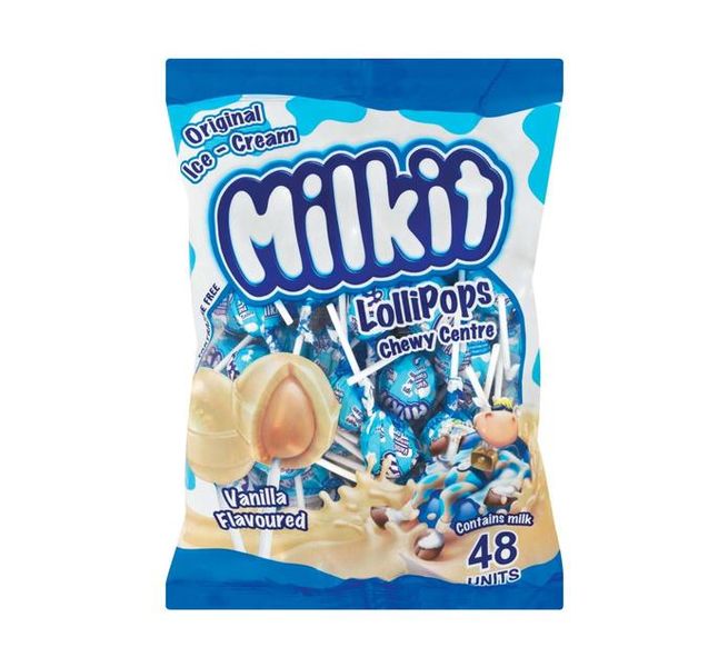 Milkit Lollipops - Vanilla Ice Cream (48's)