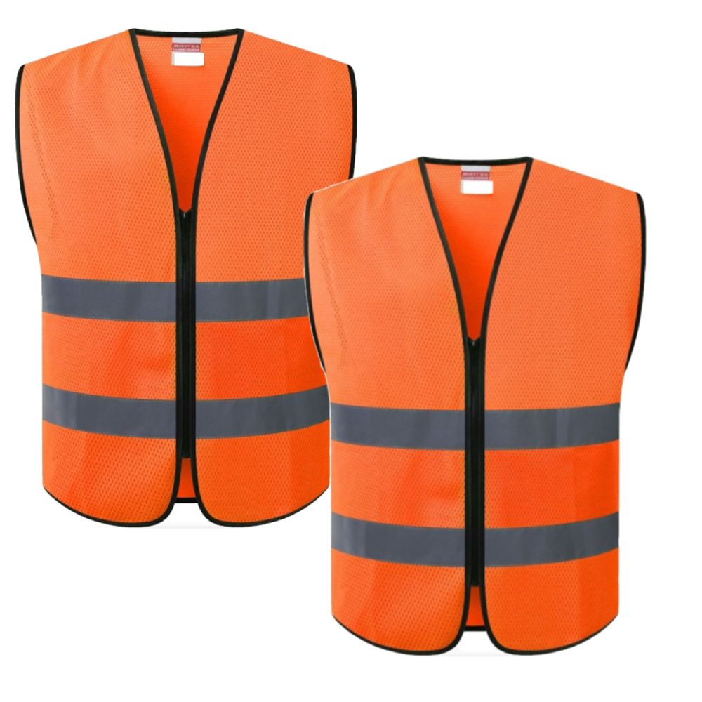 Sport Safety High Visibility Vest Reflective Workwear or Running Set of