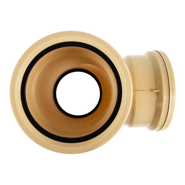 Polyprop Junction 90Deg Ug Pl 110Mm Satas - 2 Pack