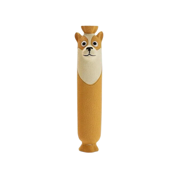 Durable Squeaky Latex Sausage Dog Chew Toy for Puppy &amp; Small Dogs