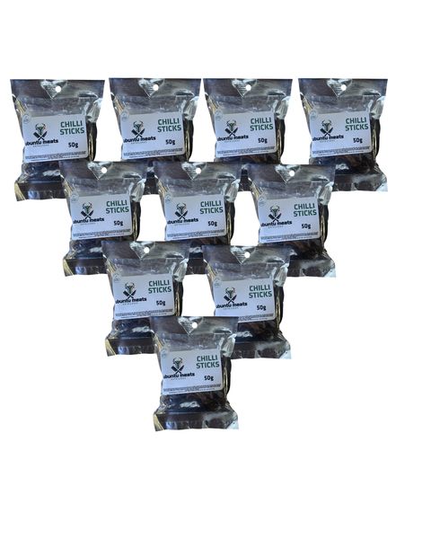 Ubuntu Beef Chilli Sticks 10 x 50g