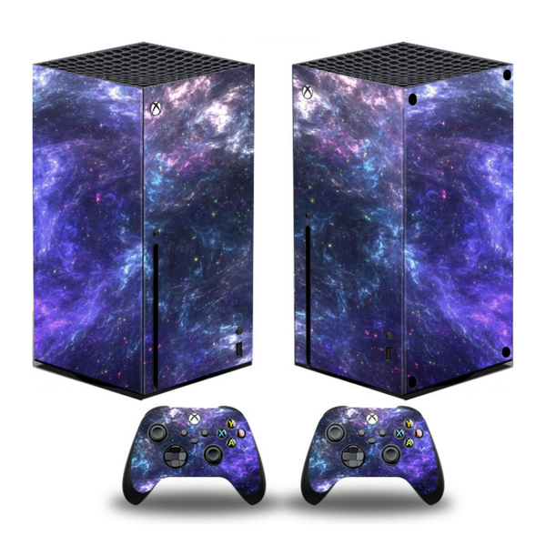 Skin Vinyl Decal Sticker for Xbox Series X Console and Controls - Milky Way