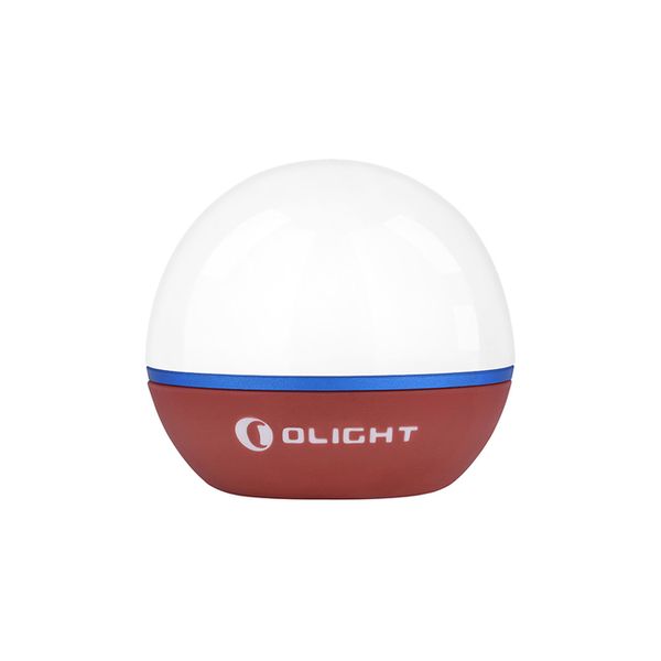 Olight Obulb, 55 Lumen, warm white, red light, rechargeable/portable Red