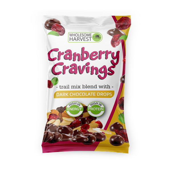 Cranberry Cravings Trail Mix with Dark Chocolate 70g