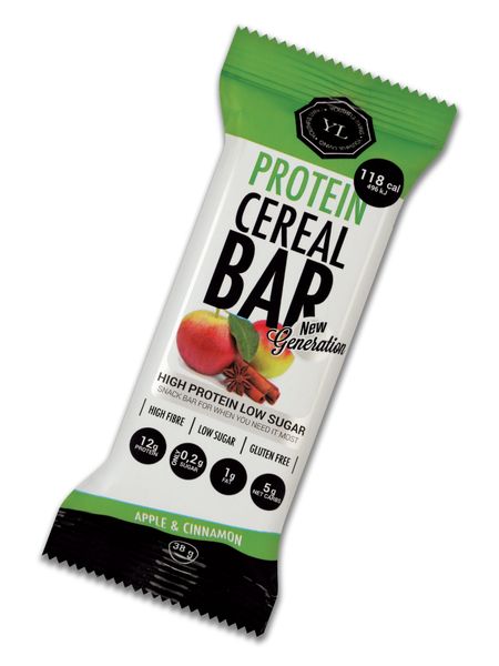 Youthful Living Breakfast Bar 38g Apple Cinnamon x 12 bars