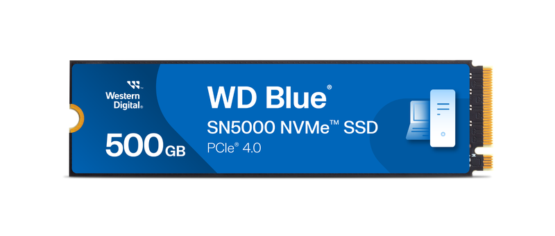 Western Digital 500GB WD Blue SN5000 NVMe Internal Solid State Drive SSD