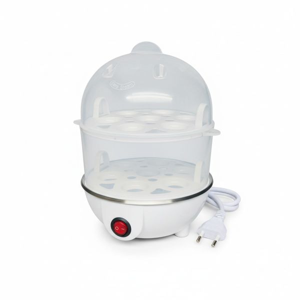 Electric Egg Boiler &amp; Poacher Large 14 Egg Capacity Extendable from 7