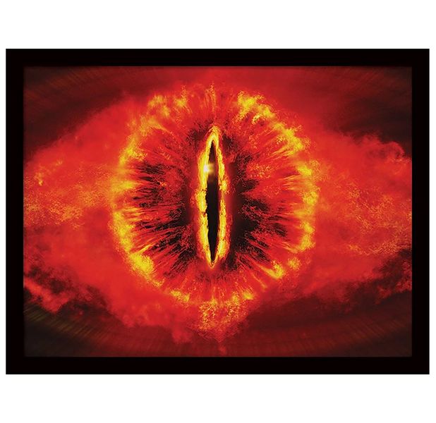 The Lord Of The Rings (Eye) Framed Collector Print 40cm x 30cm