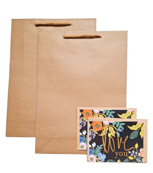 Celebration Card and Gift Bags - Moody Sparkles Sensory