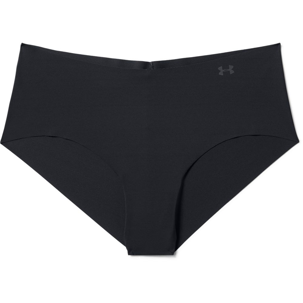 Under Armour Women's Pure Stretch Thong Underwear, 3-Pack ,Nude , XL.