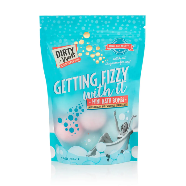 Dirty Works Getting Fizzy With It Mini Bath Bombs - 8 x 20g