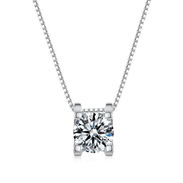 ZELTRYN New Arrival S925 Sterling Silver Moissanite Necklace