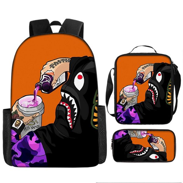 Lunch Box &amp; Pencil Case Shark image