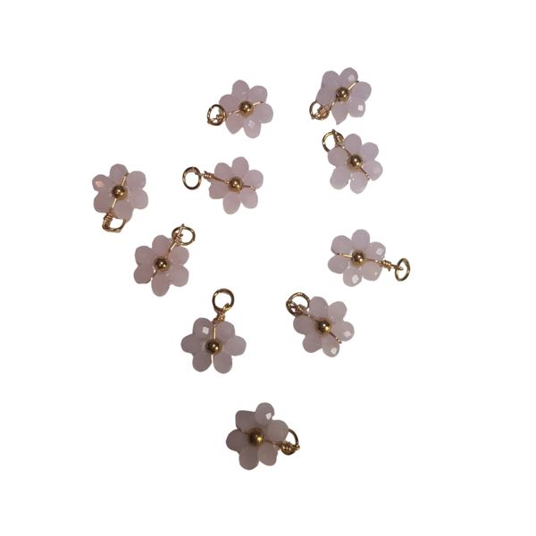 Crystal Beaded Flower Pendant (Jewellery Making)