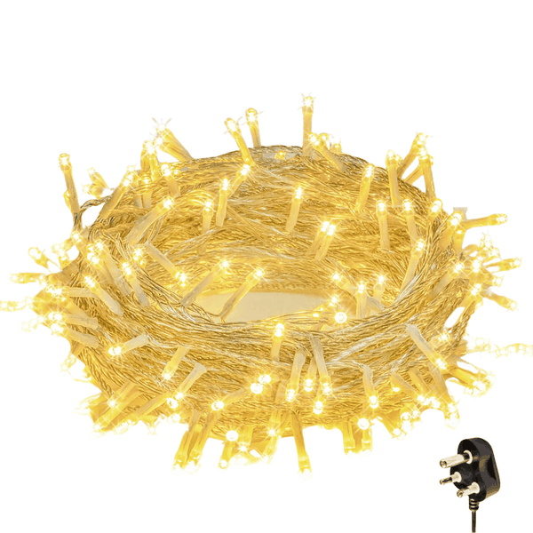 Stellar Lighting 3 x 3m 300 LED Fairy Curtain String Light - Warm White