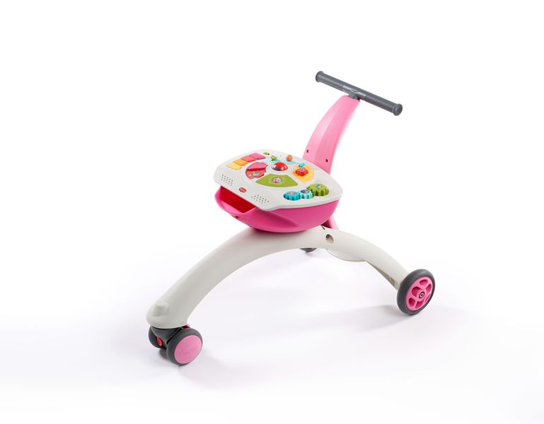 Tiny Love - 5-in-1 Here I Grow Walk Behind &amp; Ride-On - Pink