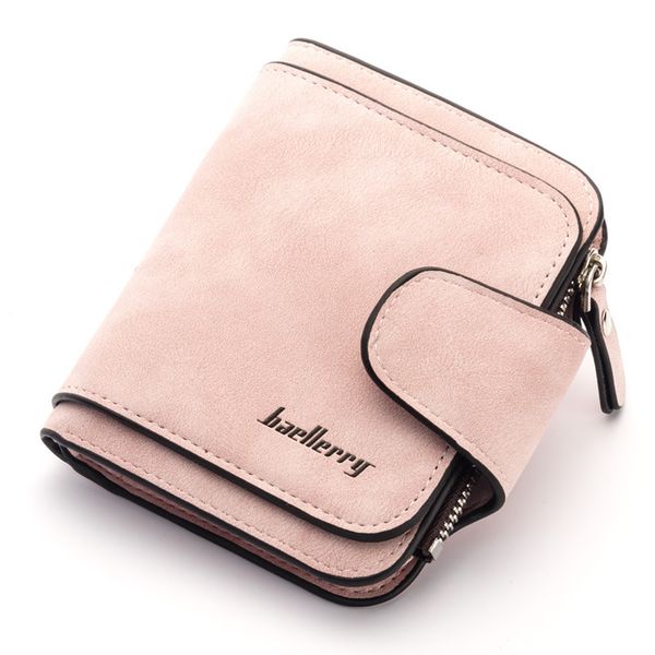 Women's Nubuck Leather Coin Purse Fresh Wallet