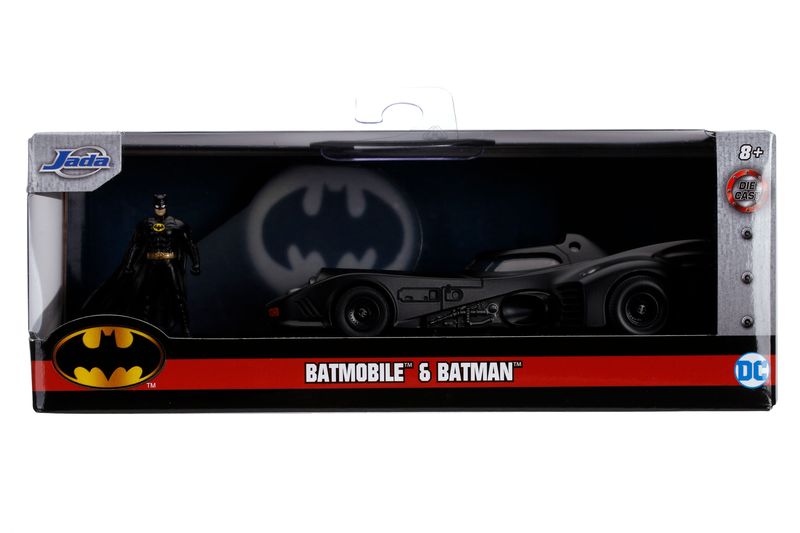Jada Batman 1989 Batmobile 1:32 with Batman Figure