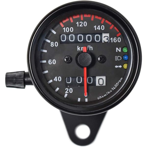 KM/H Diameter 2.56 Inches Mechanical Motorcycle Speedometer