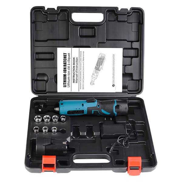 3/8" Rechargeable Cordless Power Wrench Ratchet Tool Set