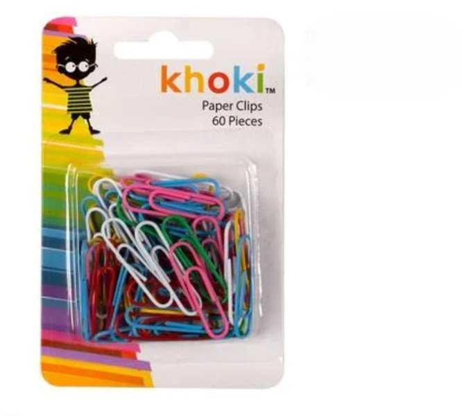 60 Piece 2.8 cm Paper Clips - Perfect for Documents &amp; Organization