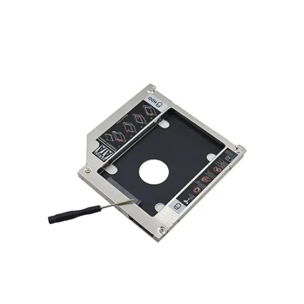 12.7mm SATA 2nd HDD/SSD Caddy for 2.5" Laptop Hard Drives - Optical Bay