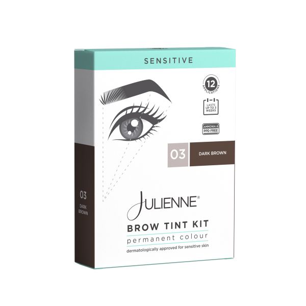 Julienne Sensitive Brow Tint Kit 5ml